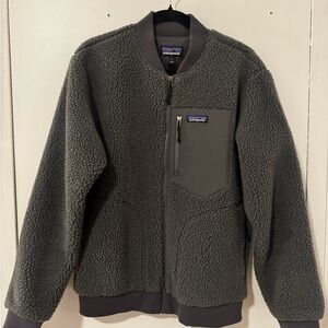 Patagonia Men's Charcoal Sherpa Jacket